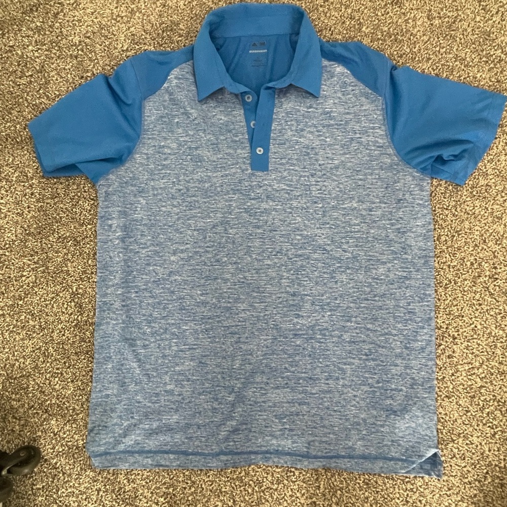 Adidas Men's Blue Polo Shirt